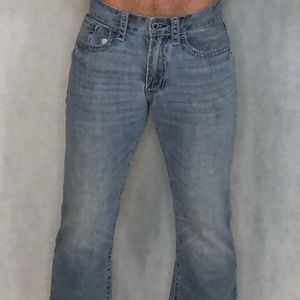 Express Men, blue Jean, Bootcut, Size 30 X 32
